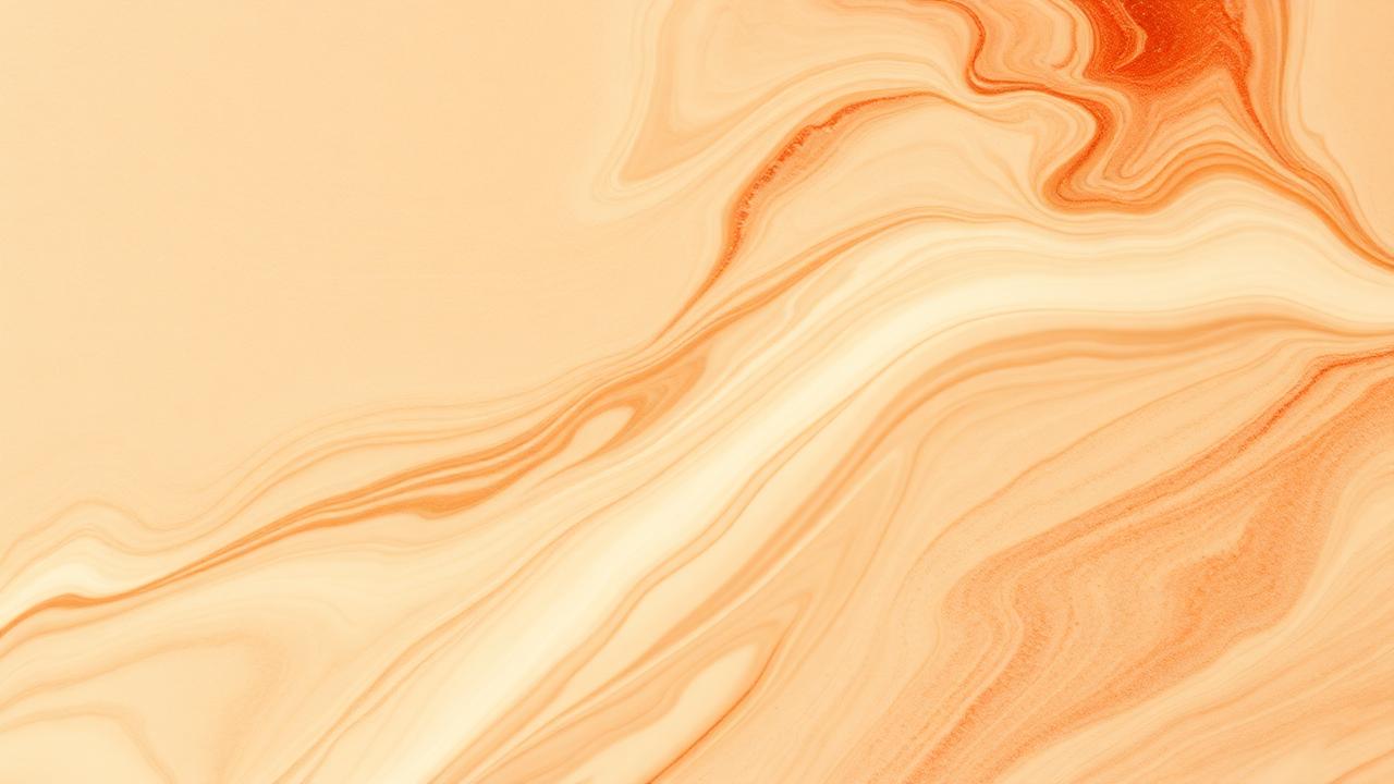 Pintura fluida en tonos crema y negro cálido, representando SEO Strategies